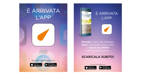 Alì Supermercati — Comunicazione visiva e produzione contenuti