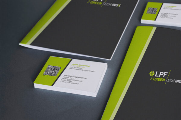 LPF Green Tech Inox — Immagine coordinata off e online