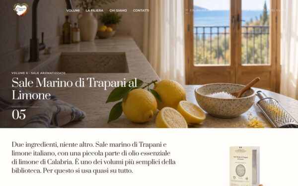 Condiviso Gift — La Biblioteca del Gusto: 21 miscele di spezie in pack a libro, con sito e catalogo suoi
